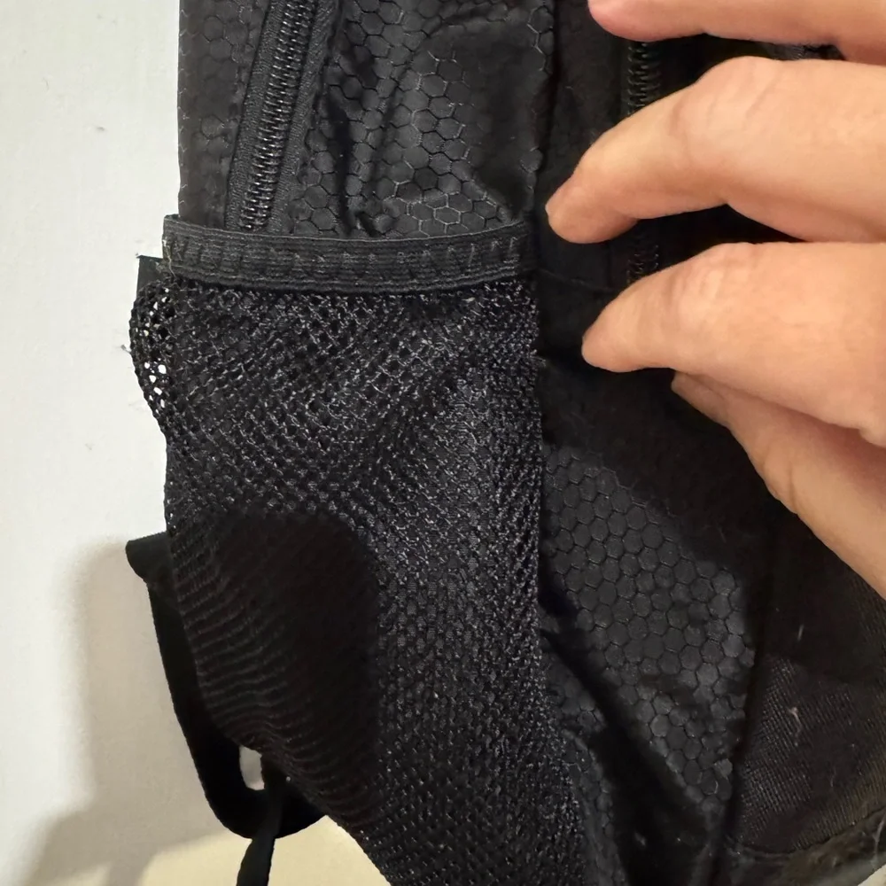 Reebok Black Backpack Sleek Design Durable